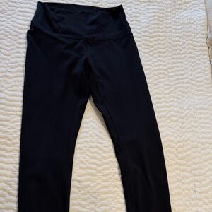 Lululemon Align High-Rise Pant 28” Black No Pockets Size 6